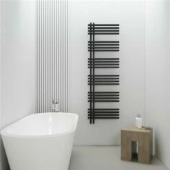 Sèche Serviette électrique HRDZ 50/180 Noir 850 Watts Vertical