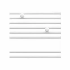 Sèche Serviette électrique Riva 4 Étroit 300+1000 Watts, Gris Menhir -Schneider Electric Soldes riva 4 etroit sou 471591 5001000 watts blanc satin 2