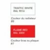 Sèche Serviette électrique Sanaga 750 Watts, Traffic White, Flame Red 1 Sèche Serviette électrique Sanaga 750 Watts, Traffic White, Flame Red -Schneider Electric Soldes sanaga electrique sag50860egbsrf traffic white flame red 750 watts