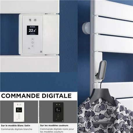 Atlantic Sèche Serviette électrique Adélis Étroit 750 Watts, 456 Mm Beige 5 Atlantic Sèche Serviette électrique Adélis Étroit 750 Watts, 456 Mm Beige – Image 3