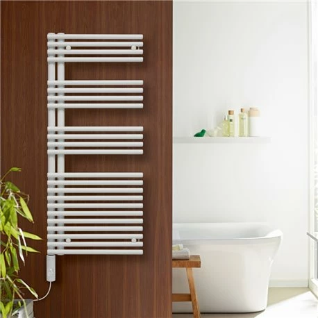 Sèche Serviette électrique Cala IHC TLNSL 400 Watts, Gauche Blanc 3 Sèche Serviette électrique Cala IHC TLNSL 400 Watts, Gauche Blanc