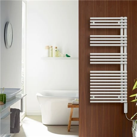 Sèche Serviette électrique Cala IHC TLNSR 500 Watts, Droite Blanc 3 Sèche Serviette électrique Cala IHC TLNSR 500 Watts, Droite Blanc