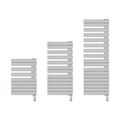 Sèche Serviette électrique Fassane Spa IHC TFASR 1000 Watts, Droite Blanc