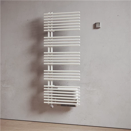 Sèche Serviette électrique Funky_S 750+1000 Watts, Mât à Gauche 3 Sèche Serviette électrique Funky_S 750+1000 Watts, Mât à Gauche