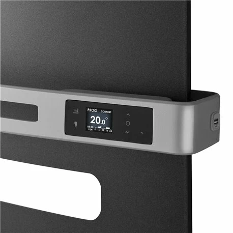 Atlantic Sèche Serviette électrique Serenis 500 Watts, Mât à Droite Rouge Passion 4 Atlantic Sèche Serviette électrique Serenis 500 Watts, Mât à Droite Rouge Passion – Image 2