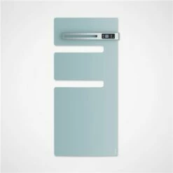 Atlantic Sèche Serviette électrique Serenis 500 Watts, Mât à Droite Vert D'eau