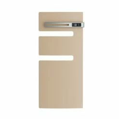 Atlantic Sèche Serviette électrique Serenis 500+1000 Watts, Mât à Droite Beige