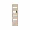 Atlantic Sèche Serviette électrique Adélis Étroit 500+1000 Watts, 456 Mm Beige