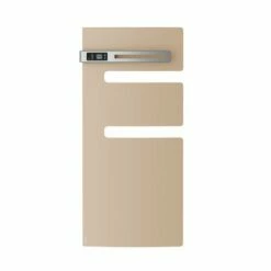 Atlantic Sèche Serviette électrique Serenis 500+1000 Watts, Mât à Gauche Beige