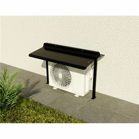 Cache Climatisation Outsteel Cap Autoportante Noir Mat 53001510/9019 4 Cache Climatisation Outsteel Cap Autoportante Noir Mat 53001510/9019 – Image 2