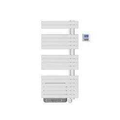 Sèche Serviette électrique Osya 500+1000 Watts, Collecteurs à Droite