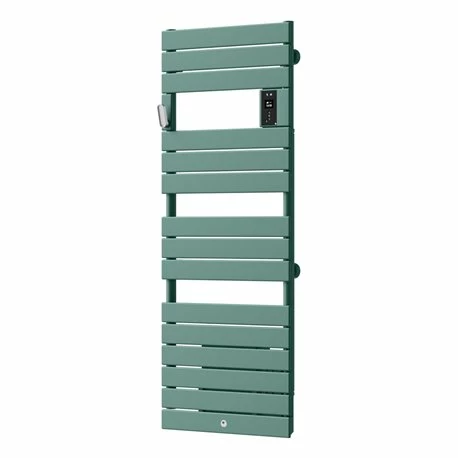 Sèche Serviette électrique Riviera 2 1000+1000 Watts, Vert Eucalyptus 4 Sèche Serviette électrique Riviera 2 1000+1000 Watts, Vert Eucalyptus – Image 2