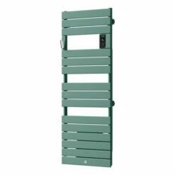 Sèche Serviette électrique Riviera 2 750 Watts, Vert Eucalyptus -Schneider Electric Soldes seche serviettes riviera 2 750 watts vert eucalyptus 1