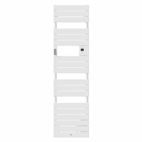 Sèche Serviette électrique Riviera 2 Étroit 500+1000 Watts, Blanc Brillant 3 Sèche Serviette électrique Riviera 2 Étroit 500+1000 Watts, Blanc Brillant