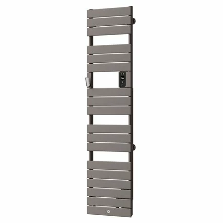 Sèche Serviette électrique Riviera 2 Étroit 750+1000 Watts, Gris Roche 4 Sèche Serviette électrique Riviera 2 Étroit 750+1000 Watts, Gris Roche – Image 2