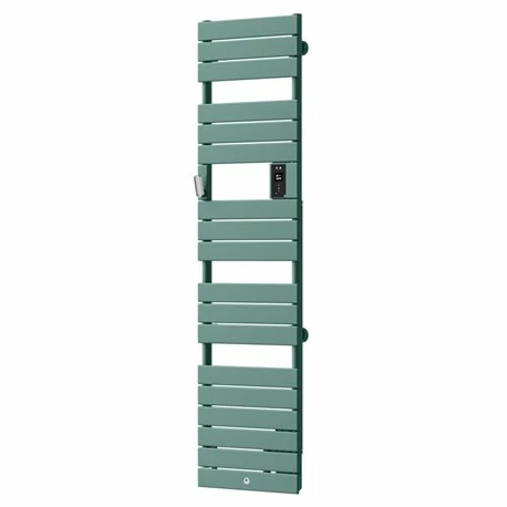 Sèche Serviette électrique Riviera 2 Étroit 750+1000 Watts, Vert Eucalyptus 4 Sèche Serviette électrique Riviera 2 Étroit 750+1000 Watts, Vert Eucalyptus – Image 2