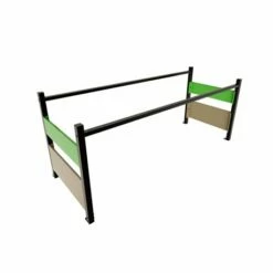 Protection Autoportante Outsteel Colors - L Vert Mai Et Gris Olive 53001403/6017/7002