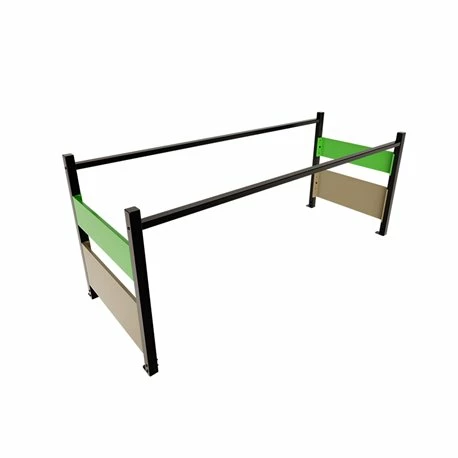 Protection Autoportante Outsteel Colors - L Vert Mai Et Gris Olive 53001403/6017/7002 3 Protection Autoportante Outsteel Colors - L Vert Mai Et Gris Olive 53001403/6017/7002