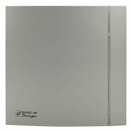 Aérateur Silent Design 100 CZ Silver Swarovski 85 M3/h Clapet Anti-retour 3 Aérateur Silent Design 100 CZ Silver Swarovski 85 M3/h Clapet Anti-retour