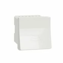 Schneider Electric Sonnette électronique 70dB/1m 5 Mélodies Unica NU378618 Blanc 2 Modules Mécanisme Seul