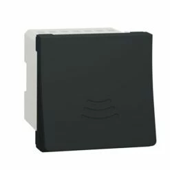 Schneider Electric Sonnette électronique 70dB/1m 5 Mélodies Unica NU378654 Anthracite 2 Modules Mécanisme Seul