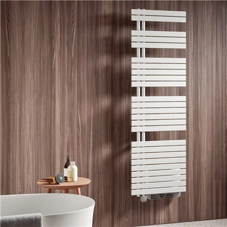 Sèche Serviette électrique Soul 750+1000 Watts, Mât à Gauche Blanc Standard 01 3 Sèche Serviette électrique Soul 750+1000 Watts, Mât à Gauche Blanc Standard 01