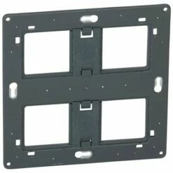 Legrand Support A Vis Mosaic Celiane Ou Soliroc Pour 2x2 Postes 2x4 A 5 Modules 080264