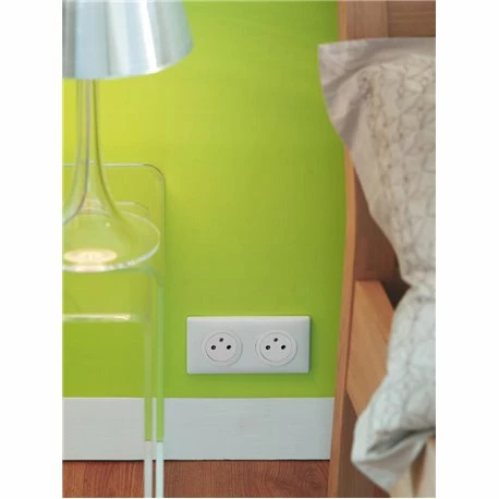 Legrand Double Prise De Courant 2P+T Céliane Complet 200131 Blanc 4 Legrand Double Prise De Courant 2P+T Céliane Complet 200131 Blanc – Image 2