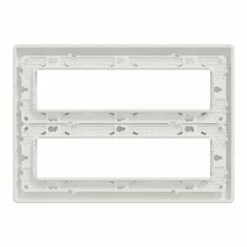 Schneider Electric Support Fixation + Plaque Finition Pour Boîte De Concentration Unica NU021820 Blanc Antibactérien 2 Rangs De 8 Modules -Schneider Electric Soldes support fixation plaque finition pour boite de concentration unica nu021820 blanc antibacterien 2 rangs de 8 modules 2