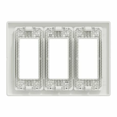 Schneider Electric Support + Plaque Pour Boîte Concentration Unica NU023418 Blanc 3 Colonnes De 4 Modules 10 Schneider Electric Support + Plaque Pour Boîte Concentration Unica NU023418 Blanc 3 Colonnes De 4 Modules – Image 8