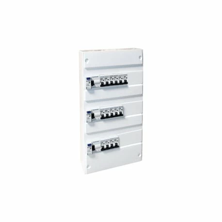 Tableau électrique 3 Rangées 39 Modules Pour Logement T4 3 Tableau électrique 3 Rangées 39 Modules Pour Logement T4