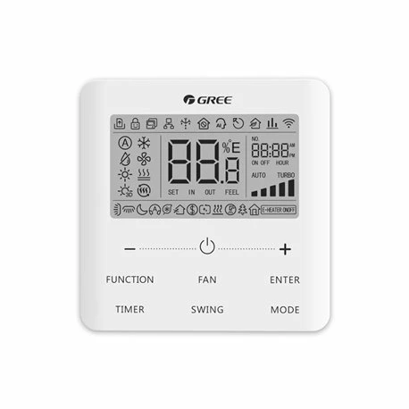 Télécommande Filaire Pour Cassettes Et Plafonniers U-Match 3 Télécommande Filaire Pour Cassettes Et Plafonniers U-Match