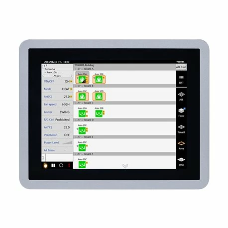 Toshiba Télécommande BMS-CT5121E Touch Screen 512 Unités Intérieures 3 Toshiba Télécommande BMS-CT5121E Touch Screen 512 Unités Intérieures