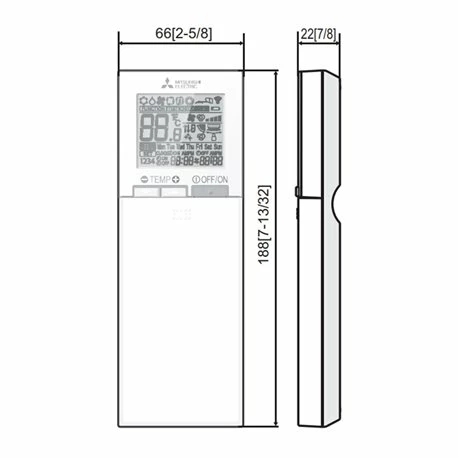 Télécommande Infrarouge Pour Climatiseurs Mitsubishi Electric PAR-SL101A-E-DESTOCK 6 Télécommande Infrarouge Pour Climatiseurs Mitsubishi Electric PAR-SL101A-E-DESTOCK – Image 4