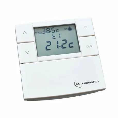 Thermostat Digital Filaire Blanc 3V Commande été/hiver 3858487 3 Thermostat Digital Filaire Blanc 3V Commande été/hiver 3858487