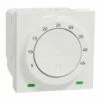 Thermostat Pour Plancher Chauffant 10A Unica NU350318 Blanc Mécanisme Seul
