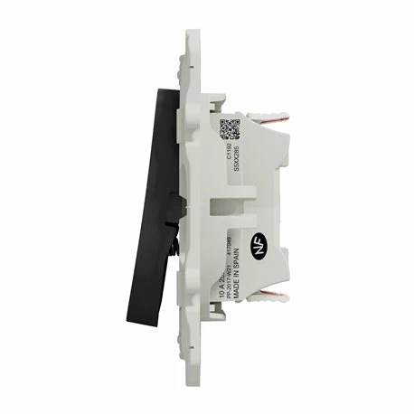 Va-et-vient Et Bouton Poussoir NO/NF Odace S540285 Anthracite 4 Va-et-vient Et Bouton Poussoir NO/NF Odace S540285 Anthracite – Image 2