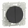 Va-et-vient Et Bouton Poussoir NO/NF Odace S540285 Anthracite 2 Va-et-vient Et Bouton Poussoir NO/NF Odace S540285 Anthracite -Schneider Electric Soldes va et vient et bouton poussoir no nf odace s540285 anthracite