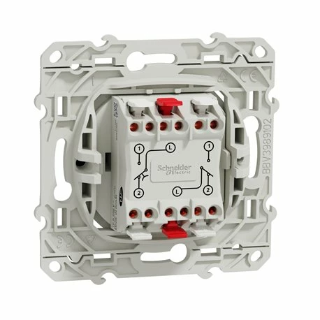 Va-et-vient Et Bouton Poussoir NO/NF Odace S540285 Anthracite 7 Va-et-vient Et Bouton Poussoir NO/NF Odace S540285 Anthracite – Image 5