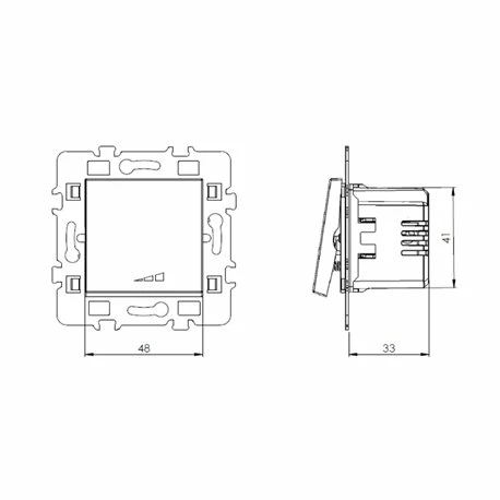 Variateur 2 Fils Sans Neutre Blanc 4 Variateur 2 Fils Sans Neutre Blanc – Image 2