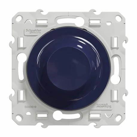 Variateur De Lumière Universel Cablage Odace S550519 Bleu Cobalt 4 Variateur De Lumière Universel Cablage Odace S550519 Bleu Cobalt – Image 2