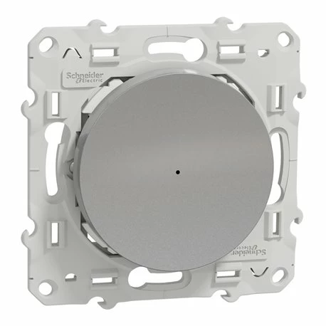 Variateur Poussoir Wiser Odace S530522W 2 Fils Zigbee Alu 3 Variateur Poussoir Wiser Odace S530522W 2 Fils Zigbee Alu