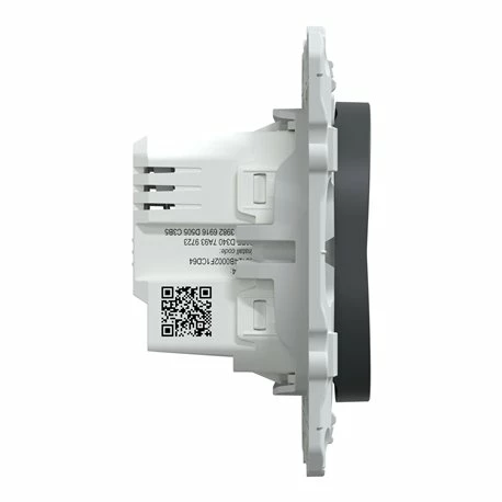 Variateur Poussoir Wiser Ovalis S340522W 2 Fils Zigbee Anthracite 4 Variateur Poussoir Wiser Ovalis S340522W 2 Fils Zigbee Anthracite – Image 2