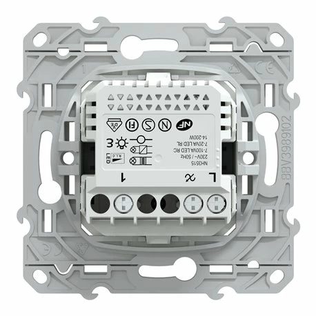 Variateur Poussoir Wiser Ovalis S340522W 2 Fils Zigbee Anthracite 6 Variateur Poussoir Wiser Ovalis S340522W 2 Fils Zigbee Anthracite – Image 4