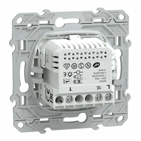 Variateur Poussoir Wiser Ovalis S340522W 2 Fils Zigbee Anthracite 9 Variateur Poussoir Wiser Ovalis S340522W 2 Fils Zigbee Anthracite – Image 7