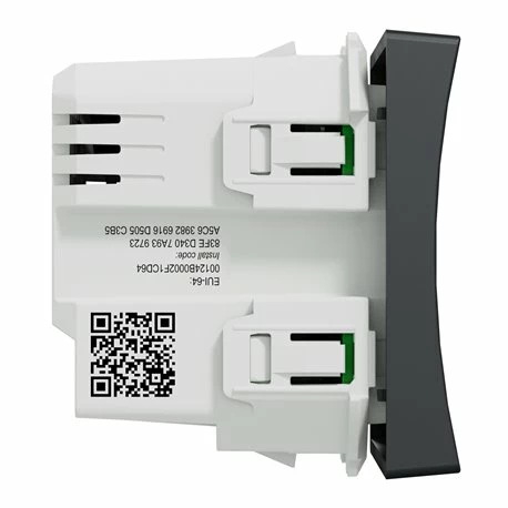 Schneider Electric Variateur Poussoir Wiser Unica NU351554W 2 Fils Zigbee Anthracite Mécanisme Seul 5 Schneider Electric Variateur Poussoir Wiser Unica NU351554W 2 Fils Zigbee Anthracite Mécanisme Seul – Image 3