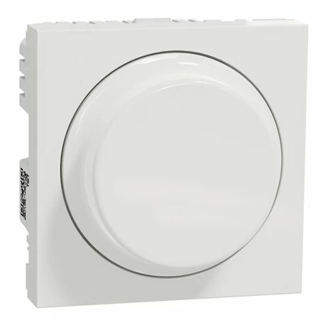 Schneider Electric Variateur Rotatif Wiser Unica NU351618W 2 Fils Zigbee Blanc Mécanisme Seul 3 Schneider Electric Variateur Rotatif Wiser Unica NU351618W 2 Fils Zigbee Blanc Mécanisme Seul