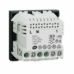 Schneider Electric Variateur Rotatif Wiser Unica NU351654W 2 Fils Zigbee Anthracite Mécanisme Seul 12 Schneider Electric Variateur Rotatif Wiser Unica NU351654W 2 Fils Zigbee Anthracite Mécanisme Seul -Schneider Electric Soldes variateur rotatif wiser unica nu351654w 2 fils zigbee anthracite mecanisme seul 2