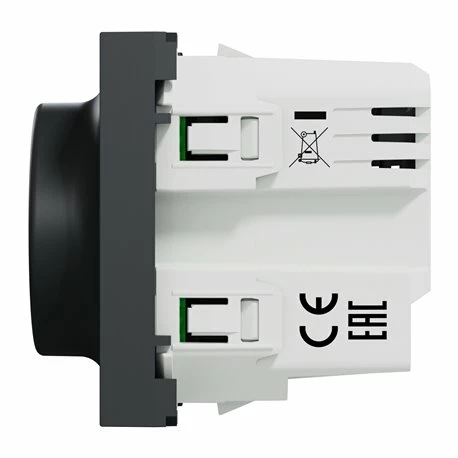 Schneider Electric Variateur Rotatif Wiser Unica NU351654W 2 Fils Zigbee Anthracite Mécanisme Seul 8 Schneider Electric Variateur Rotatif Wiser Unica NU351654W 2 Fils Zigbee Anthracite Mécanisme Seul – Image 6
