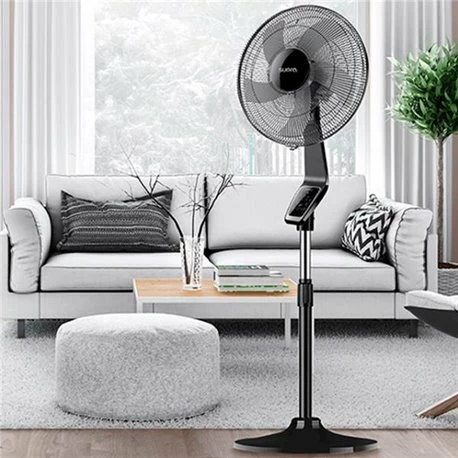 Supra Ventilateur Sur Pied ARTEMIS+ 50 Watts Noir 6 Supra Ventilateur Sur Pied ARTEMIS+ 50 Watts Noir – Image 4